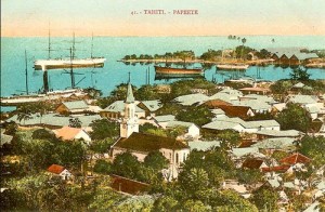 Papeete, Tahiti. 1900. Georges Splitz